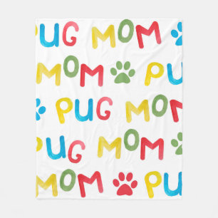 Watercolor seamless pattern with letterings and an fleece blanket