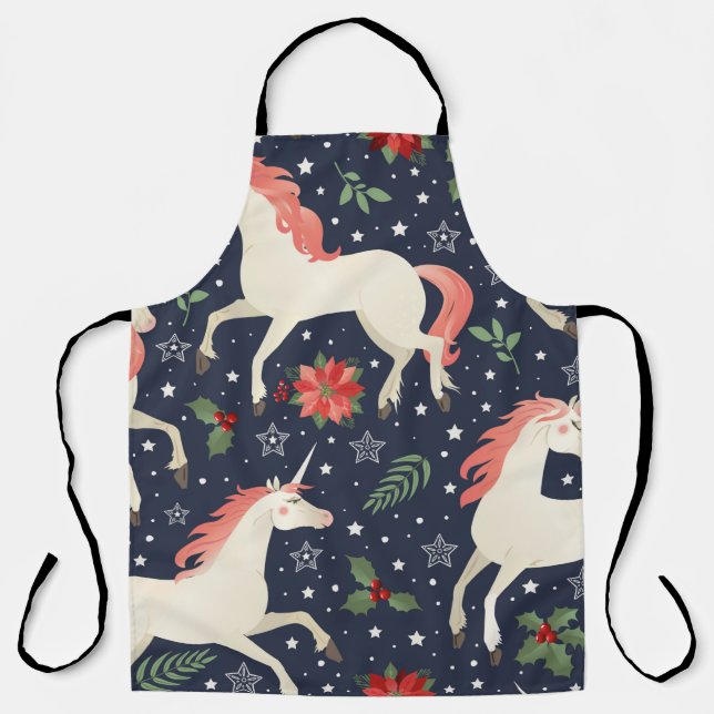 Watercolor seamless pattern with ripe slice of lem apron (Front)
