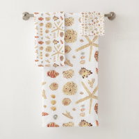 Watercolor Seashells