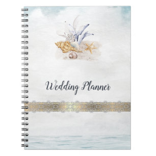 Watercolor Seashells,Sea Notebook