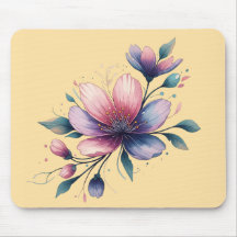  Watercolor Serenity mousepad