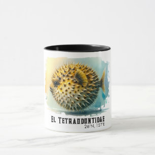 Watercolor Series: Blowfish Mug