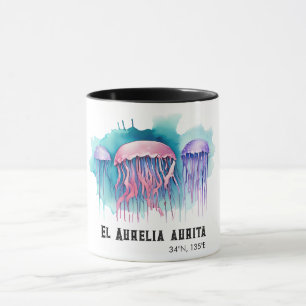 Watercolor Series: Jellyfish Mug
