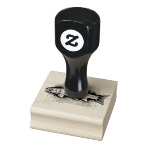 Watercolor Series: Trout/Salmon Rubber Stamp