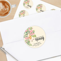 Watercolor She Found Her Honey Bridal Shower 