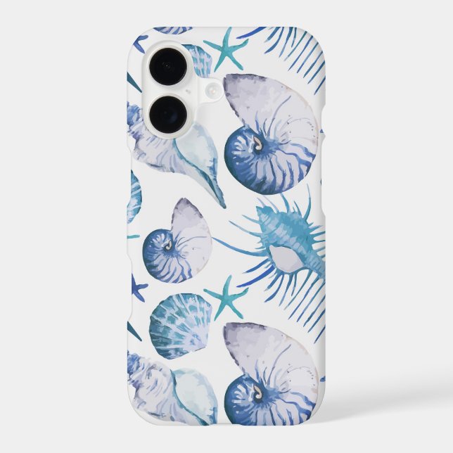 Watercolor Shells (Back)
