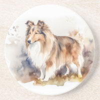 Watercolor Sheltie