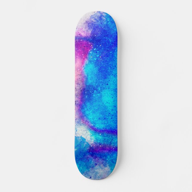 Watercolor Skateboard (Front)