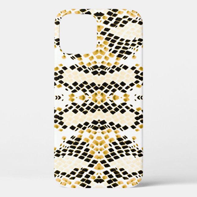 Watercolor Snakeskin: Grunge Exotic Pattern Case-Mate iPhone Case (Back)