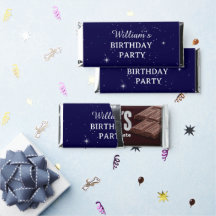 Watercolor Space Birthday Party