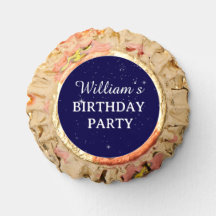Watercolor Space Birthday Party