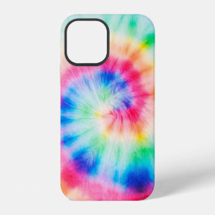 Watercolor Spiral. Organic Artistic Dirty Art. Spi iPhone 12 Case