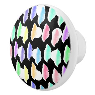 Watercolor Splash! Ceramic Knob
