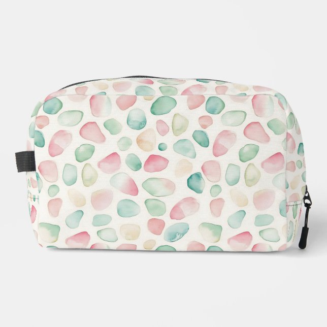 Watercolor Splash Cosmetic Dopp Kit (Front)