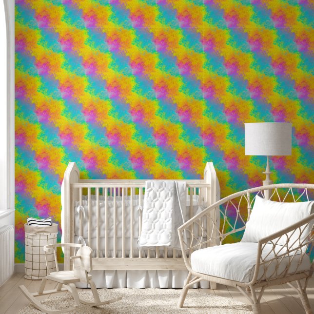 Watercolor Splashes - Seamless Pattern 11 Wallpaper (Kids)