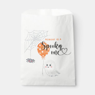 Watercolor Spooky One 1st Birthday Favour Bag