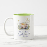 Watercolor Spring Bridal Shower Tea Party