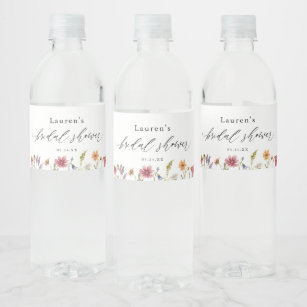 Water Bottle Labels | Zazzle