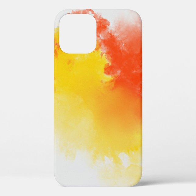 Watercolor stains paints summary Case-Mate iPhone case (Back)