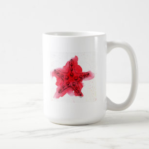 Watercolor Starfish Coffee Mug