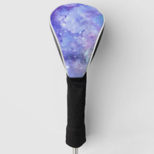 Watercolor Starry Sky Space Lover Galaxy Stars Golf Head Cover