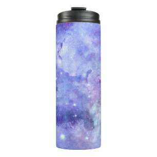 Watercolor Starry Sky Space Lover Galaxy Stars Thermal Tumbler