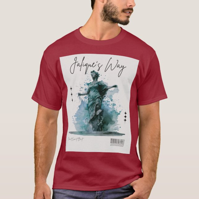 Watercolor Statue of Liberty Tee (Front)