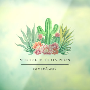 Watercolor Succulents