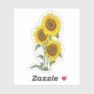 Watercolor Sunflower