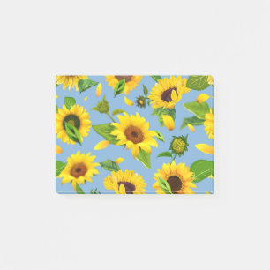 Watercolor Sunflower 6 Post-it Notes