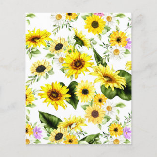 Watercolor Sunflower 7