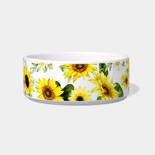 Watercolor Sunflower 7 Bowl