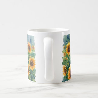 Watercolor Sunflower Coffee / Tea Mug