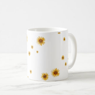 Watercolor Sunflowers Coffee Mug