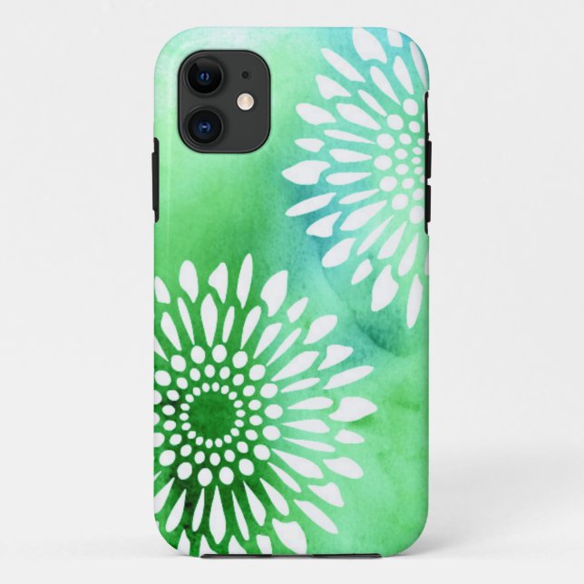 Watercolor Sunflowers iPhone 5/5s Case (Back)