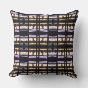 Watercolor Sunset Cushion