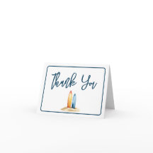 Watercolor Surfboard 