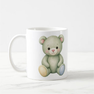 Watercolor Teddy Bear New Mom Mug