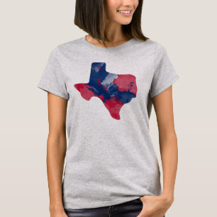 Watercolor Texas Flowy Top