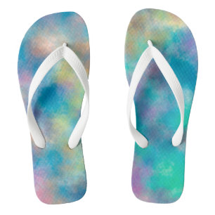 Watercolor Thongs