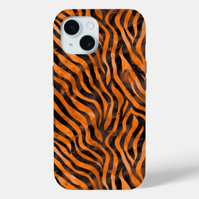 Watercolor Tiger Print Case-Mate iPhone Case (Back)