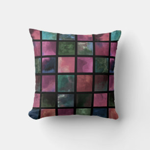 Watercolor, tile cushion