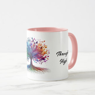 Watercolor tree of life Inspirational Mug
