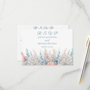 Watercolor Tropical Bliss RSVP