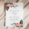 Watercolor Tropical Floral Graduation Party