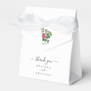 Watercolor Tropical Hibiscus Summer Wedding  Favour Box