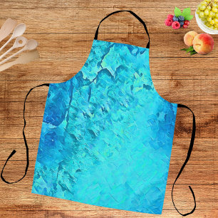 Watercolor Tropical Ocean Theme Apron