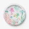 Watercolor Under the Sea  Baby Shower 7" Plate