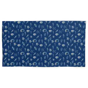 Watercolor Under the Sea Pattern Pillowcase