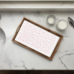 Watercolor Valentine Hearts Paper Guest Towels Napkin